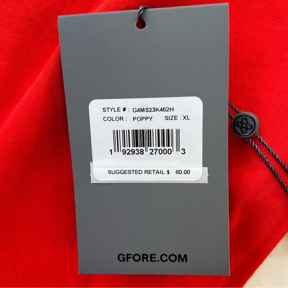 NWT G/FORE Logo T-Shirt XL - Picture 5 of 7